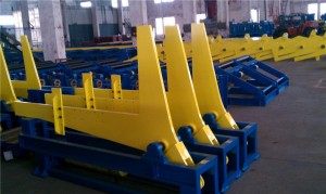 complete-h beam-production- line-topcncmachine-CNC-driling-H-steel-Hydraulic-over-turning-machine